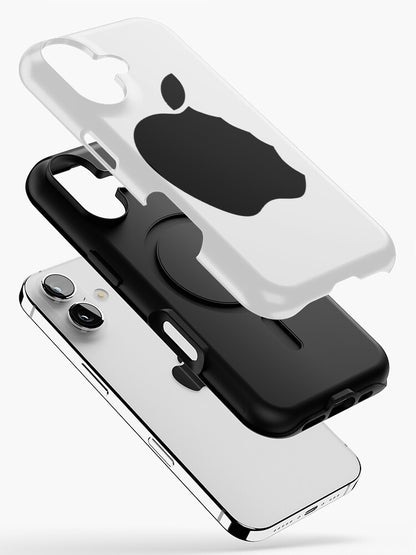 Apple logo bitten into iPhone Case